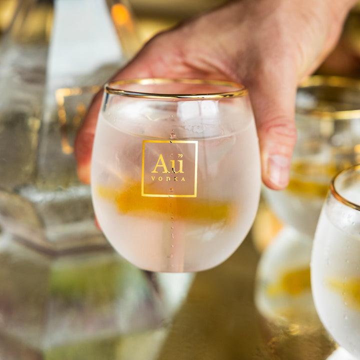 Au Bottle Glass