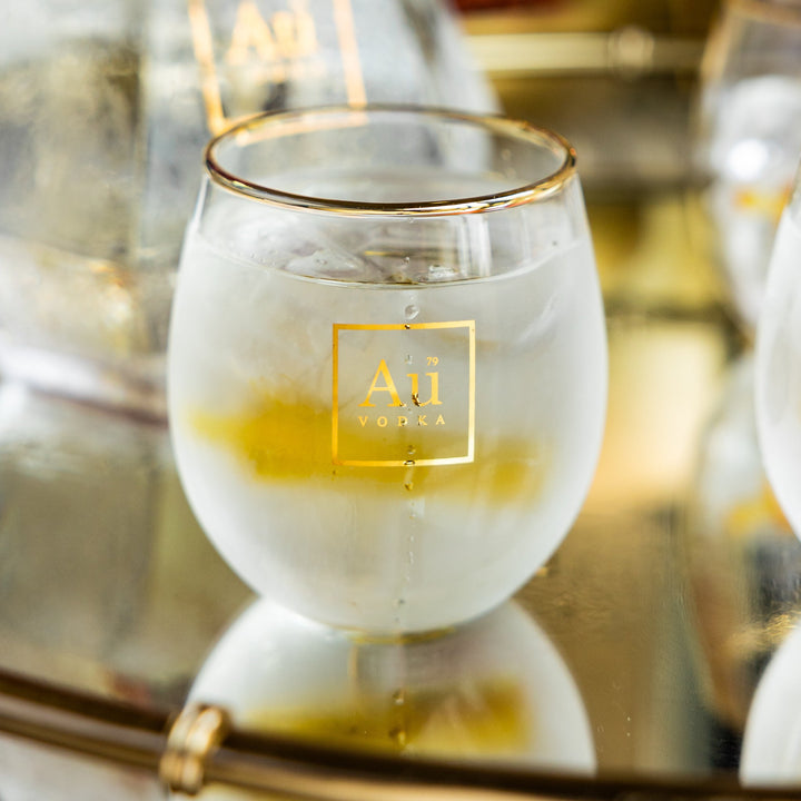 Au Bottle Glass